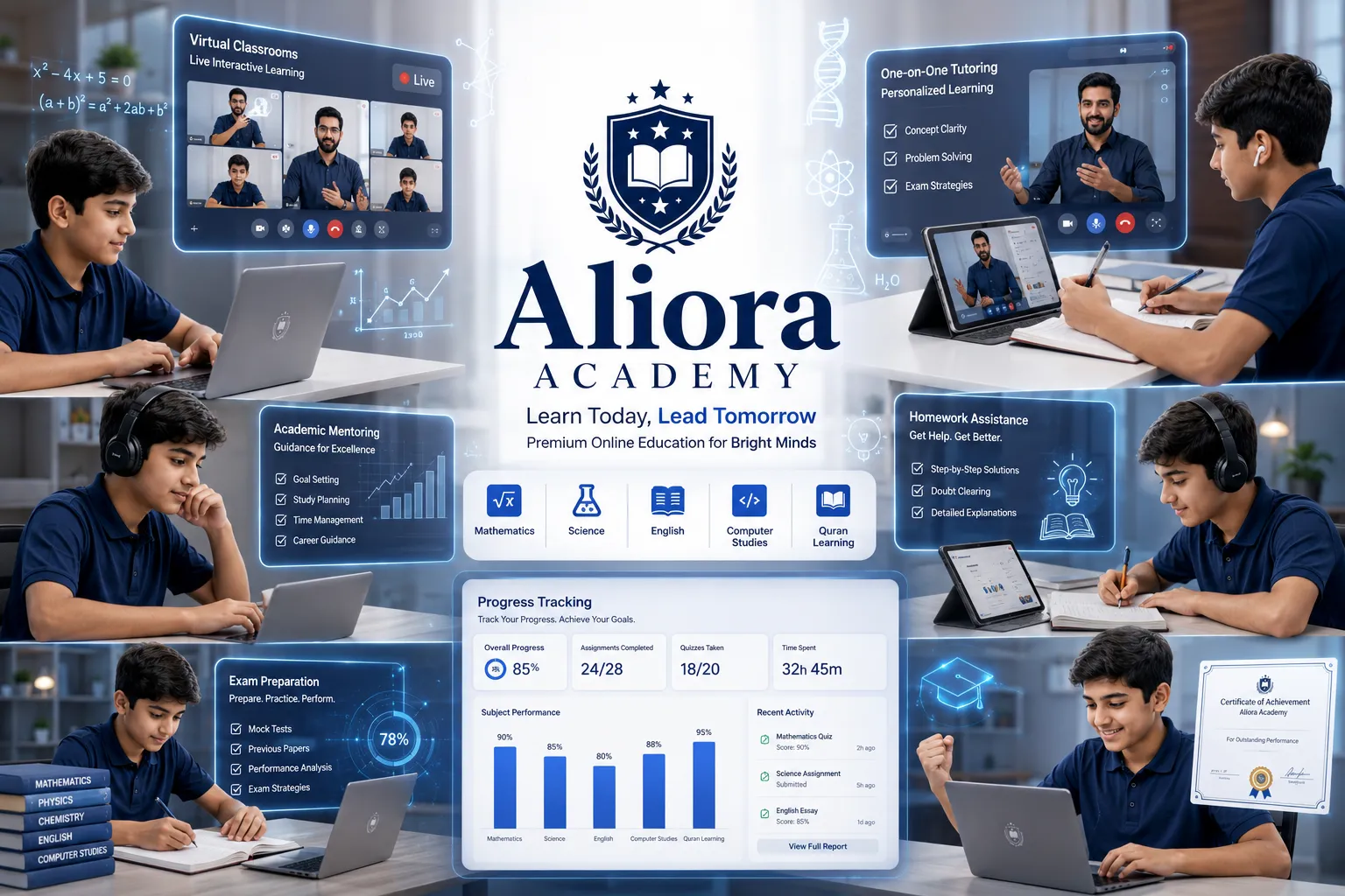 How Online Classes Work at Aliora Academy