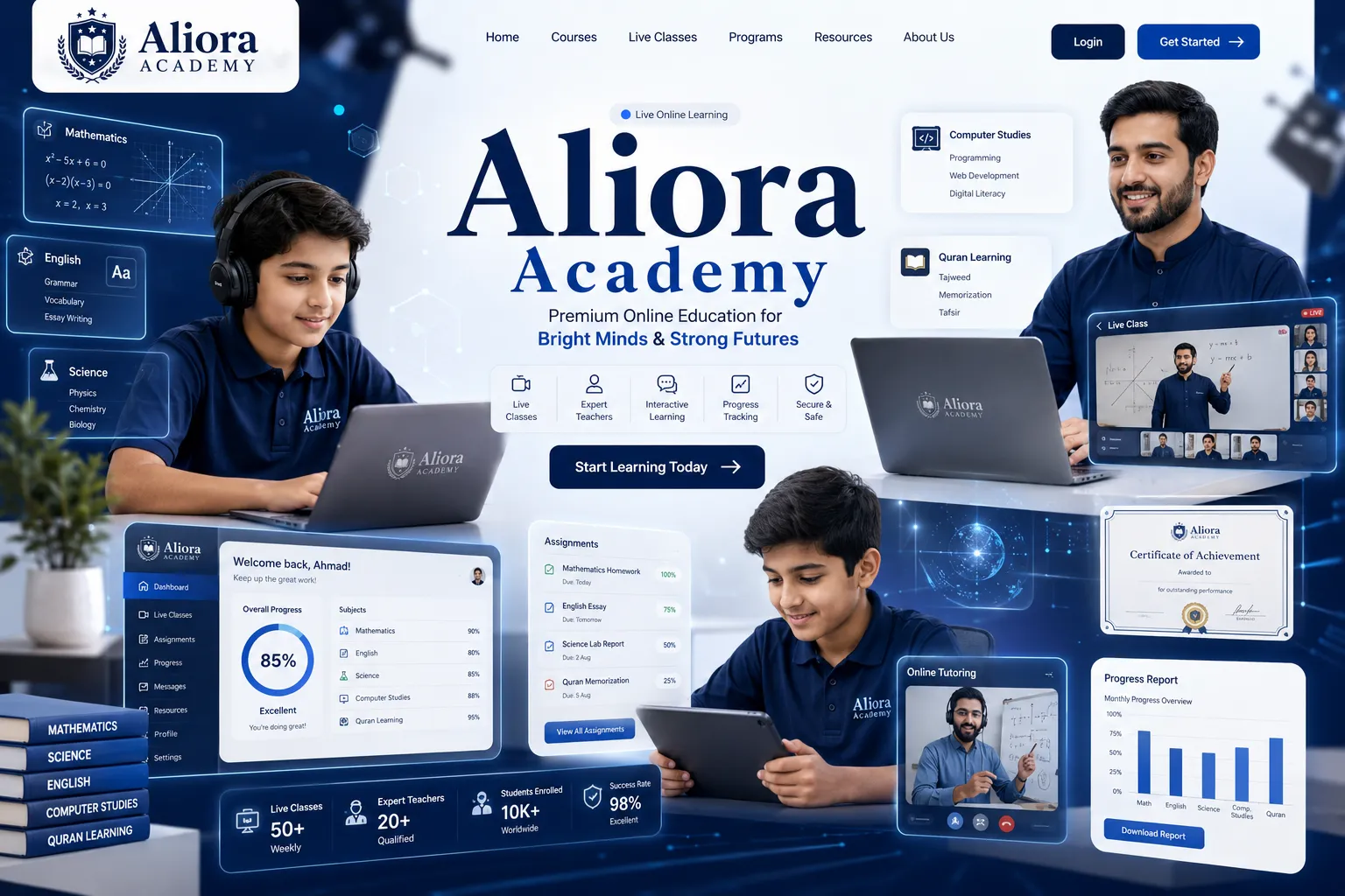 Aliora Academy Teachers and Qualified Online Tutors for Kids