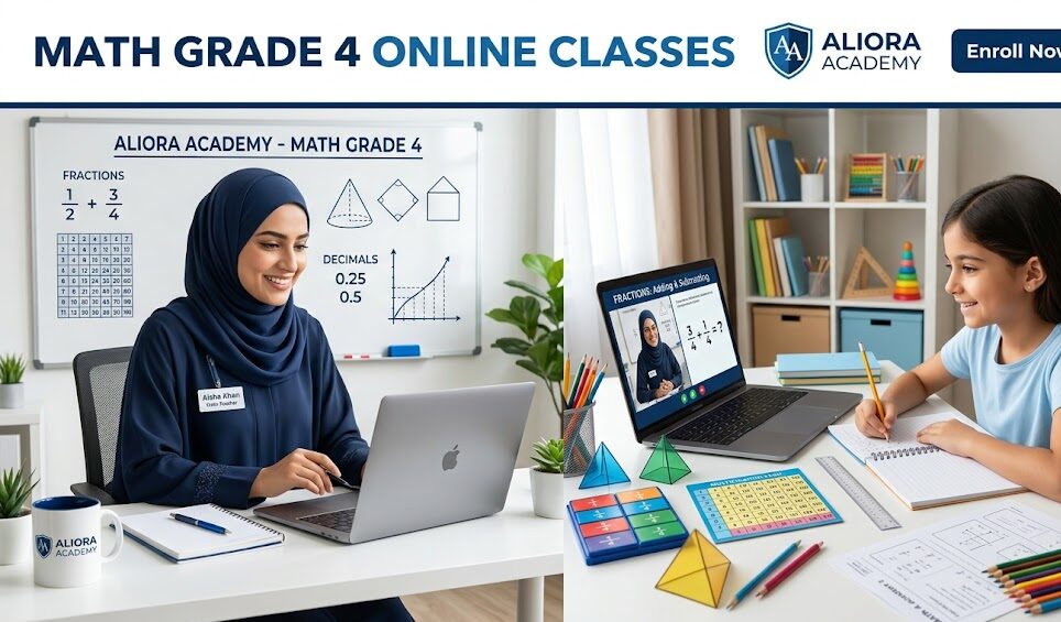 Grade 4 Mathematics Online Classes Interactive Learning Session