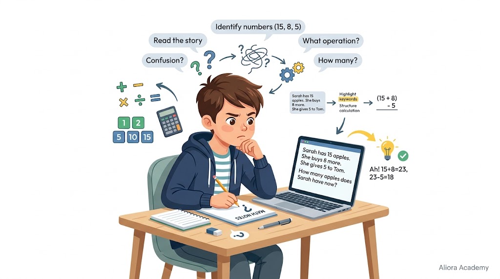 Child Struggles With Word Problems