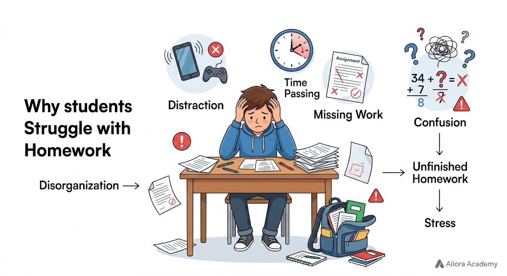 Why Students Struggle With Homework
