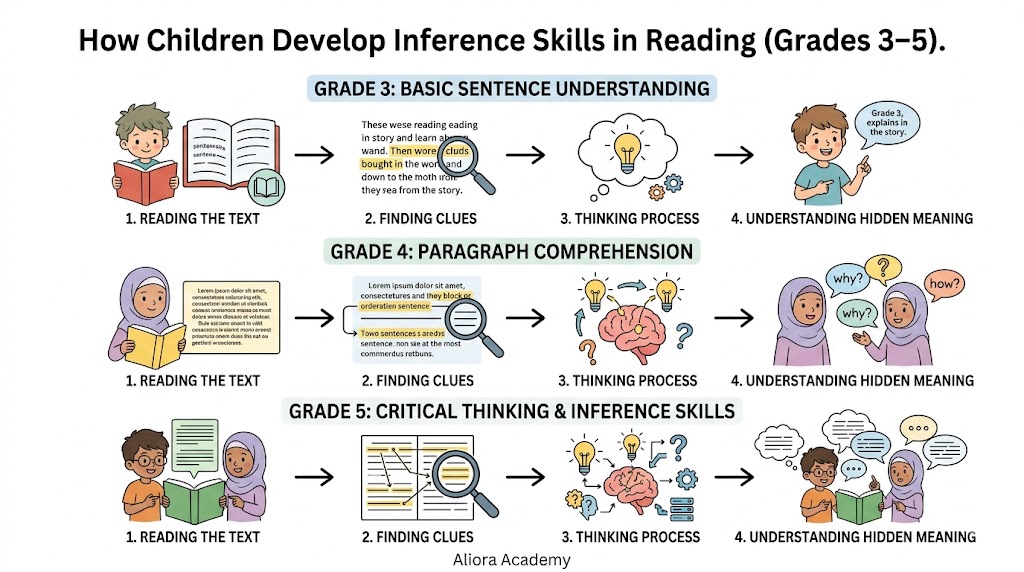 Teaching inference skills to children for better reading comprehension