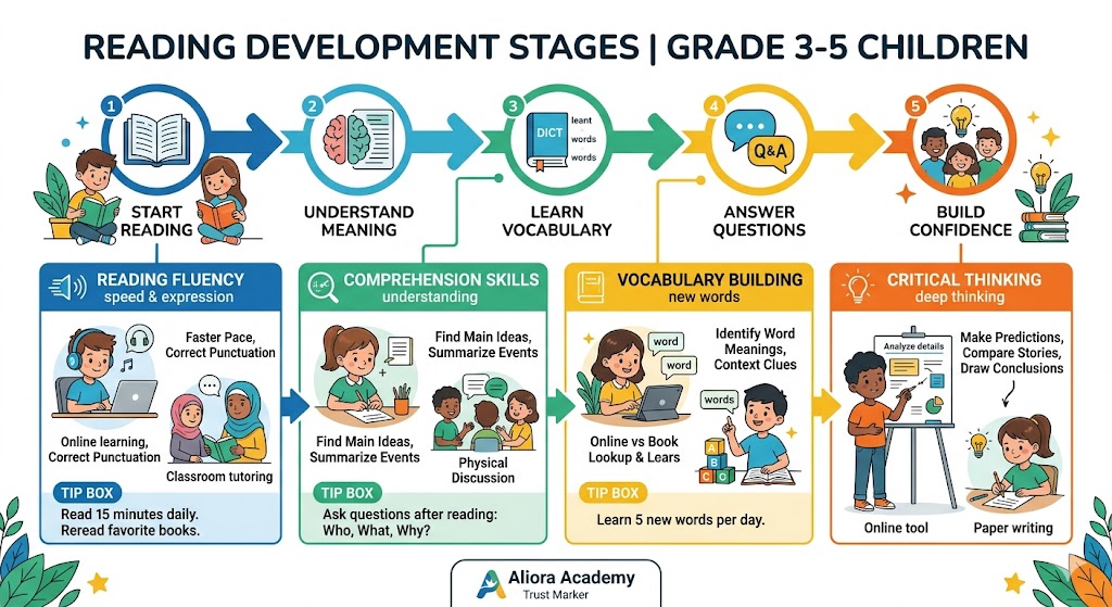Online reading classes compared to in-person tutoring for elementary kids