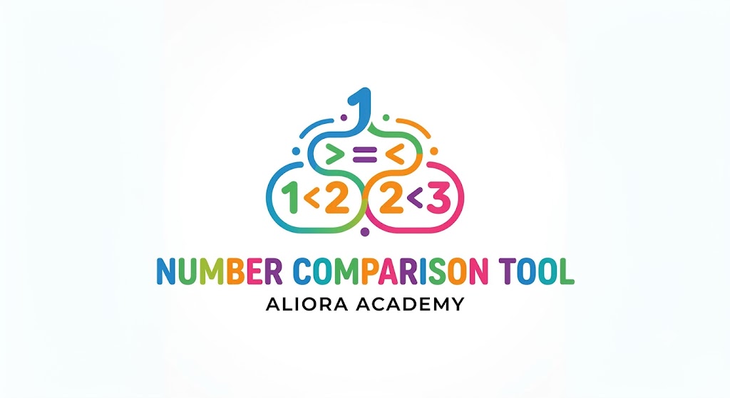Number Comparison Tool – Free online practice for comparing numbers using greater than, less than, and equal to