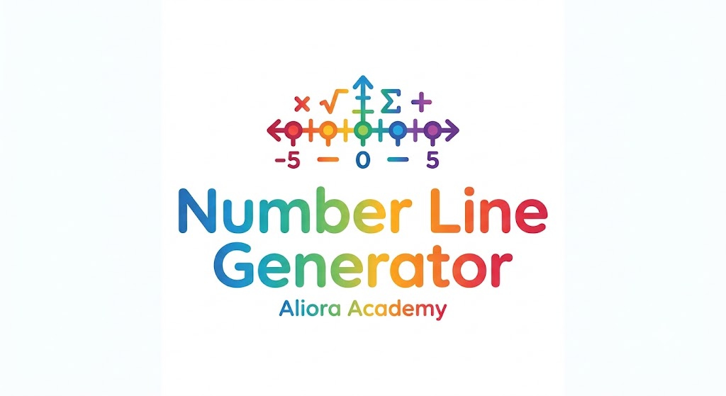 Number Line Generator – Free online tool for creating custom number lines