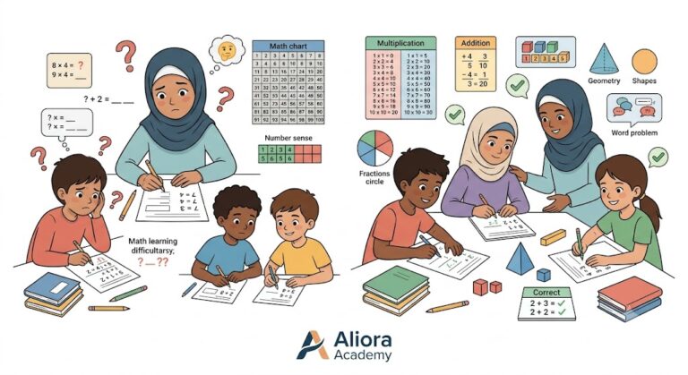 Signs Your Child is Falling Behind in Math