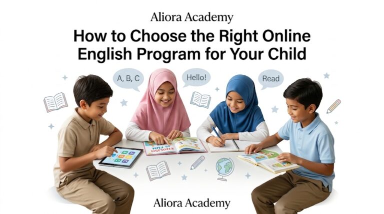 How to Choose the Right Online English Program for Your Child