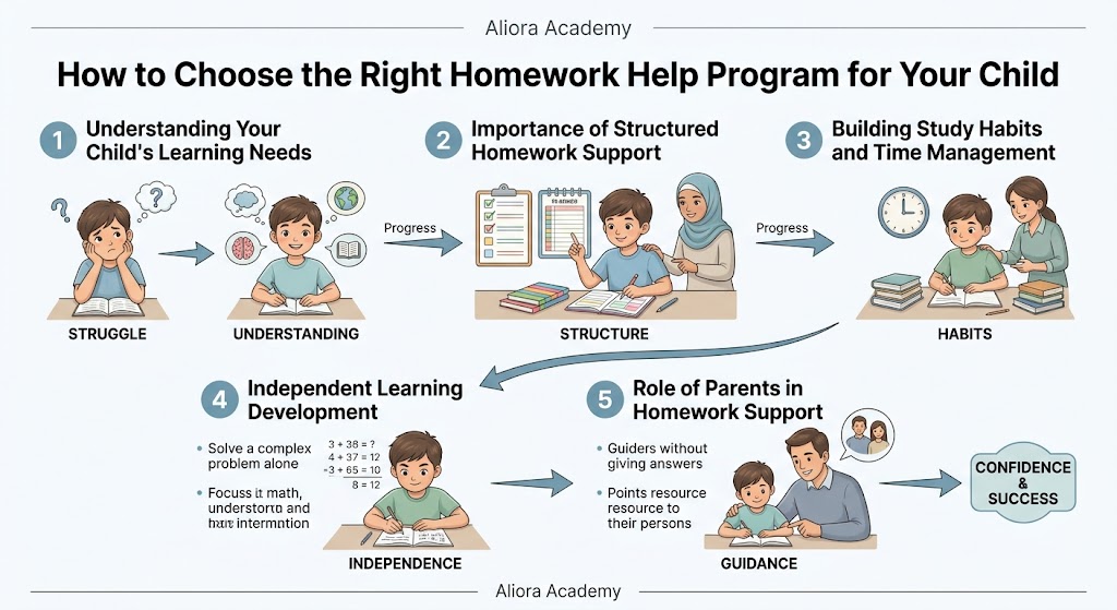 Choosing the best homework help program for children