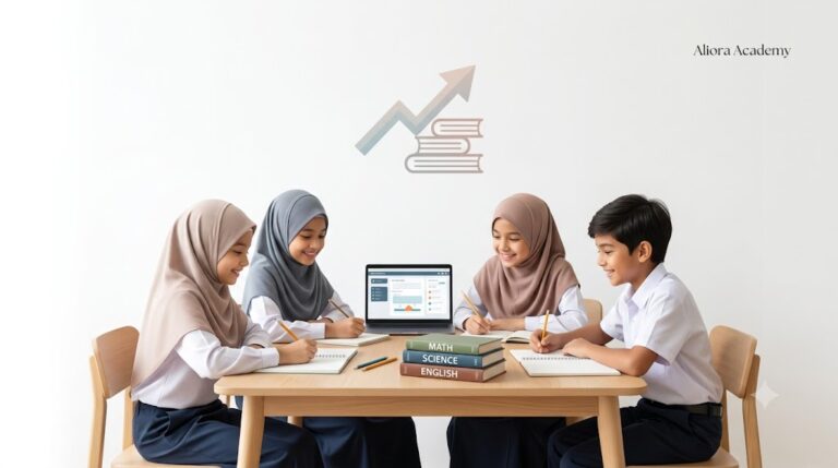 Online Academic Support for Grade 5 Students Preparing for Middle School